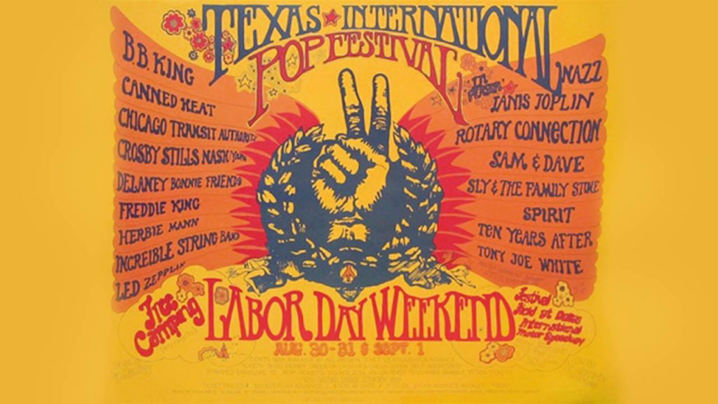 Atlanta Pop Festival 1969 Lineup