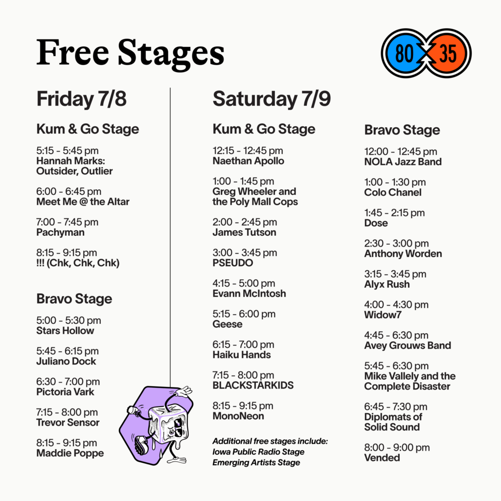 image 85 Lineup 2026